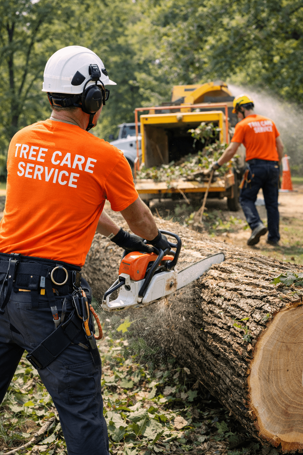 Professional tree trimming and pruning in Milliken
